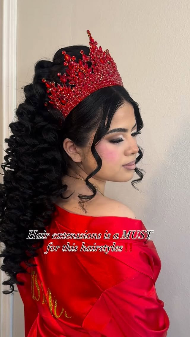 claudiat_mua_hairstylist 게시물 이미지: Cynthia’s Xv Glam♥️ 
Hair & Makeup...