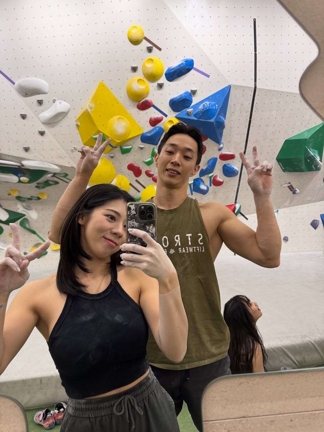 Photo by ᗪOᗷᗷY︀︀︀︀︀ on November 15, 2025. May be a selfie of climbing and text.