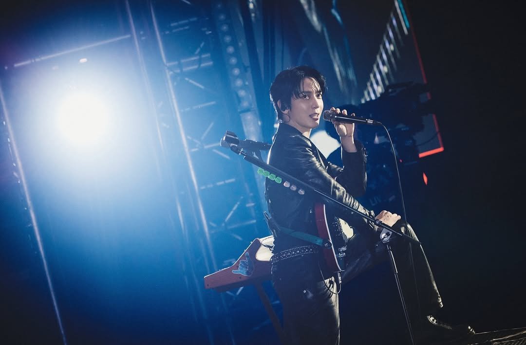 Photo shared by CNBLUE OFFICIAL on February 09, 2026 tagging @jyheffect0622. May be an image of concert and text.