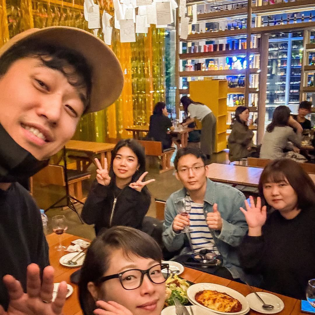 Photo shared by 제이콥 | 나다움 이니시에이터 on October 20, 2025 tagging @whatdo_yu_min_, @sun__0223, @ttabul_d, and @bn_onstage_. May be an image of one or more people and text.