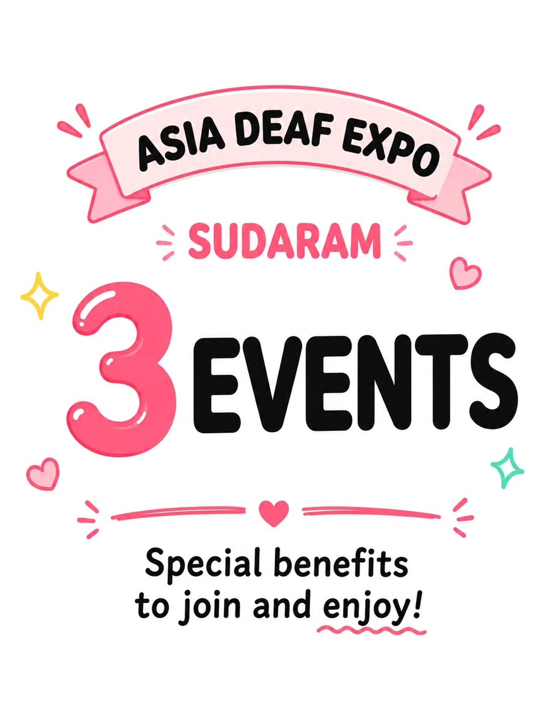 coda_sfts 게시물 이미지: See you at the Asia Deaf Expo!

We’ve prepared...