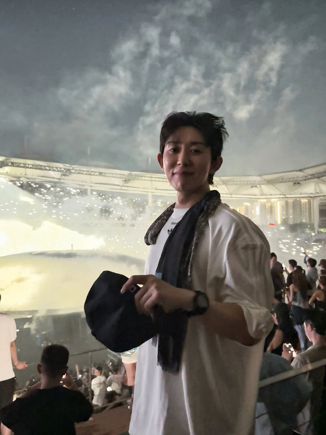 Photo by CODE KUNST on July 27, 2025. May be an image of 3 people, concert and text.