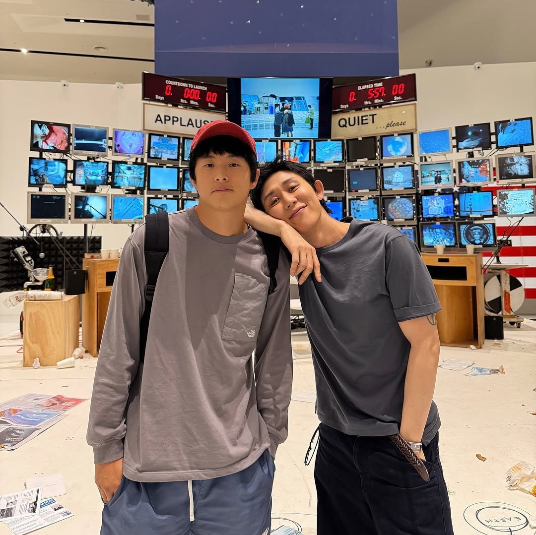 Photo shared by CODE KUNST on August 29, 2025 tagging @tomsachs. May be an image of one or more people, television and text.