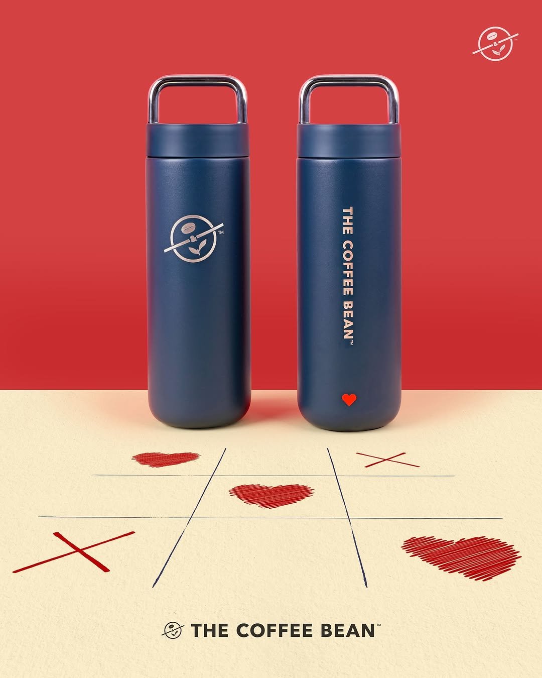 Photo shared by 커피빈코리아 on February 01, 2026 tagging @coffeebean_kr. May be an image of coffee cup, coffee maker, bottle, water bottle, canister, flask, cornflower and text that says 'COFFEE THE COFFEE BEAN -۶ THECOFFEEBEAN THE COFFEE BEAN'.