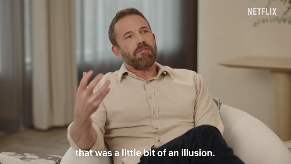 Photo by 커피팟 on March 12, 2026. May be a meme of one or more people, beard, television and text that says 'NETFLIX that was a little bit of an illusion.'.