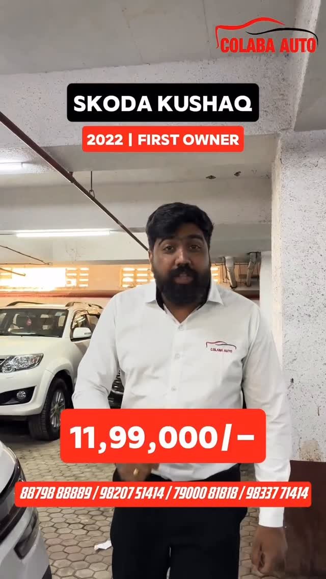 colaba_auto_centre 게시물 이미지: Skoda Kushaq in stock, compact SUV with solid...