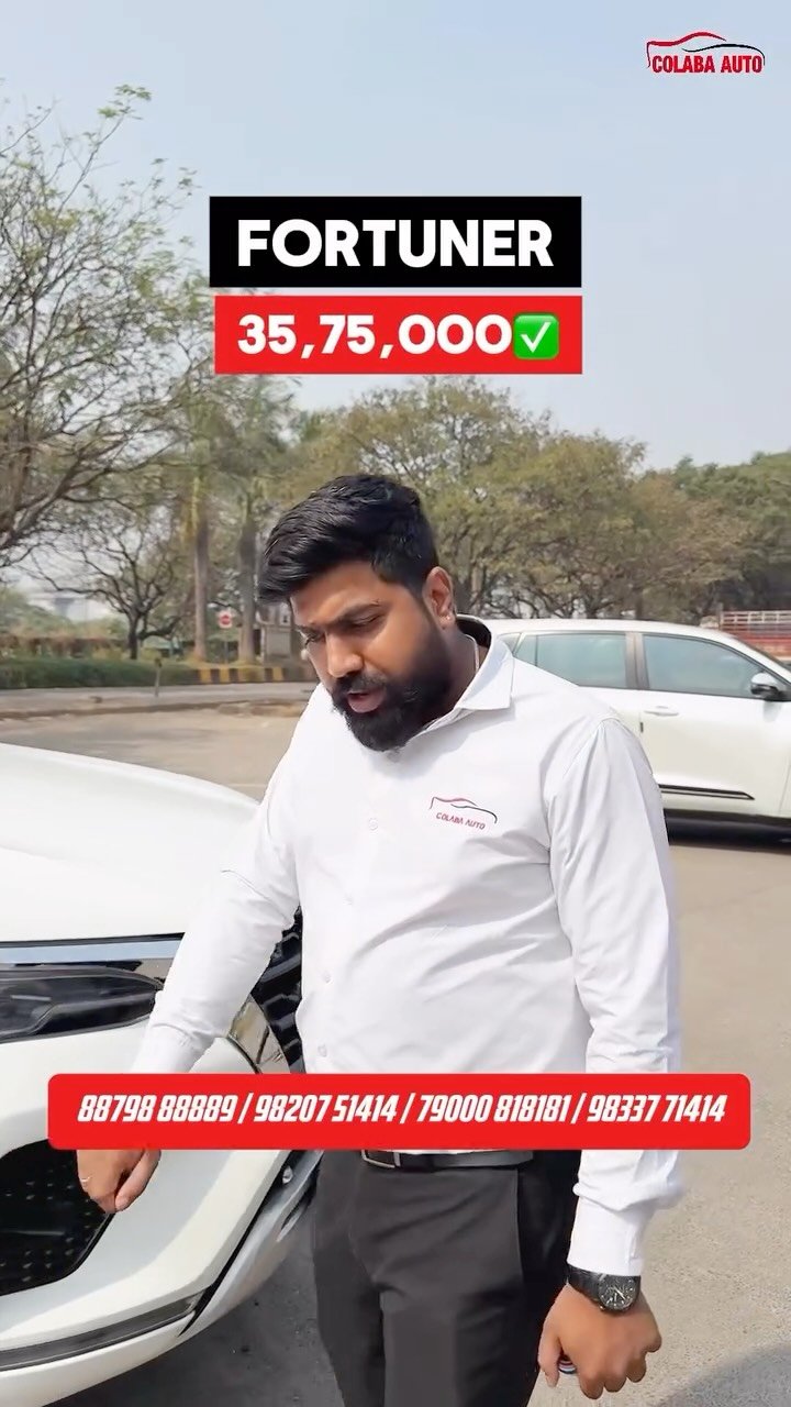 colaba_auto_centre 게시물 이미지: Toyota Fortuner in stock, power, presence, and...
