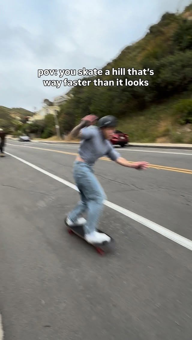 coletrotta 게시물 이미지: this hill feels way faster every single...