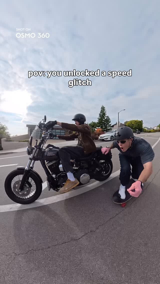coletrotta 게시물 이미지: using a motorcycle for speed is terrifying ☠️😅...