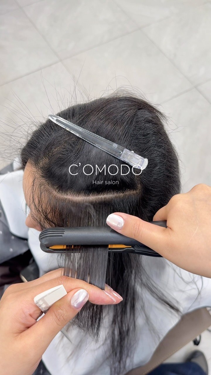 comodo_magic 게시물 이미지: #힐링 하고 가세요🍀

구간을 나눠 잔머리 놓치지 않도록 짧고, 좁게
텐션...