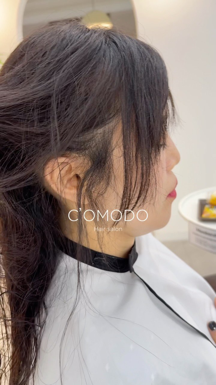 comodo_magic 게시물 이미지: #헤어라인곱슬 습도 높은 장마시즌 
특히 더 힘들잖아요🥵💦

앞머리부터 구레나룻까지...