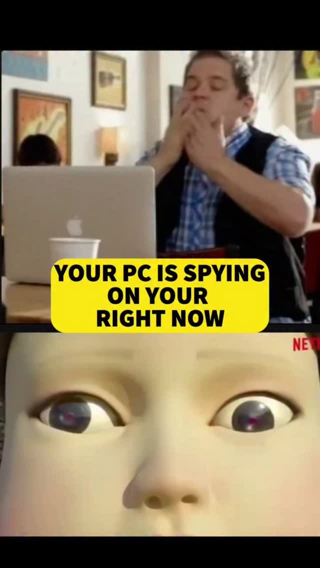 computergeeks91 게시물 이미지: 🔒 YOUR PC IS WATCHING YOU! Here's how to take...