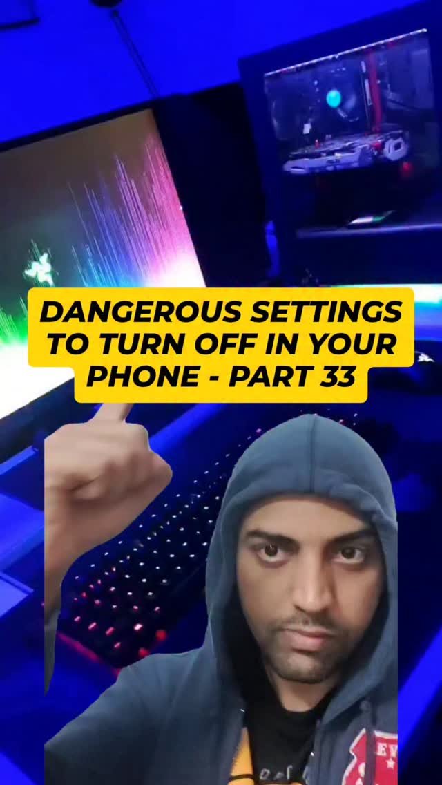 computergeeks91 게시물 이미지: ⚠️ Dangerous Settings to Turn OFF on Your...