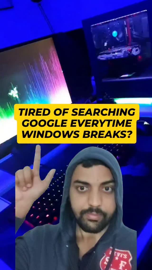computergeeks91 게시물 이미지: 💻 Tired of Googling Windows problems every...