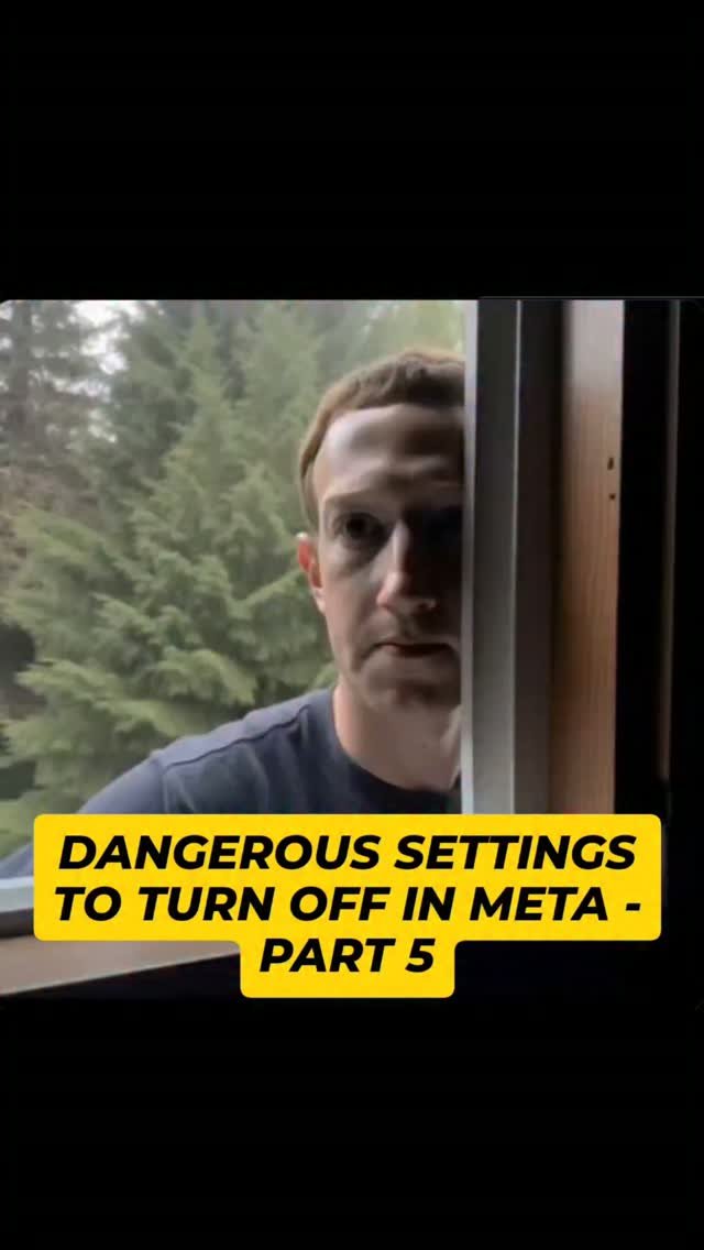 computergeeks91 게시물 이미지: ⚠️ Dangerous Settings to Turn OFF in Meta –...