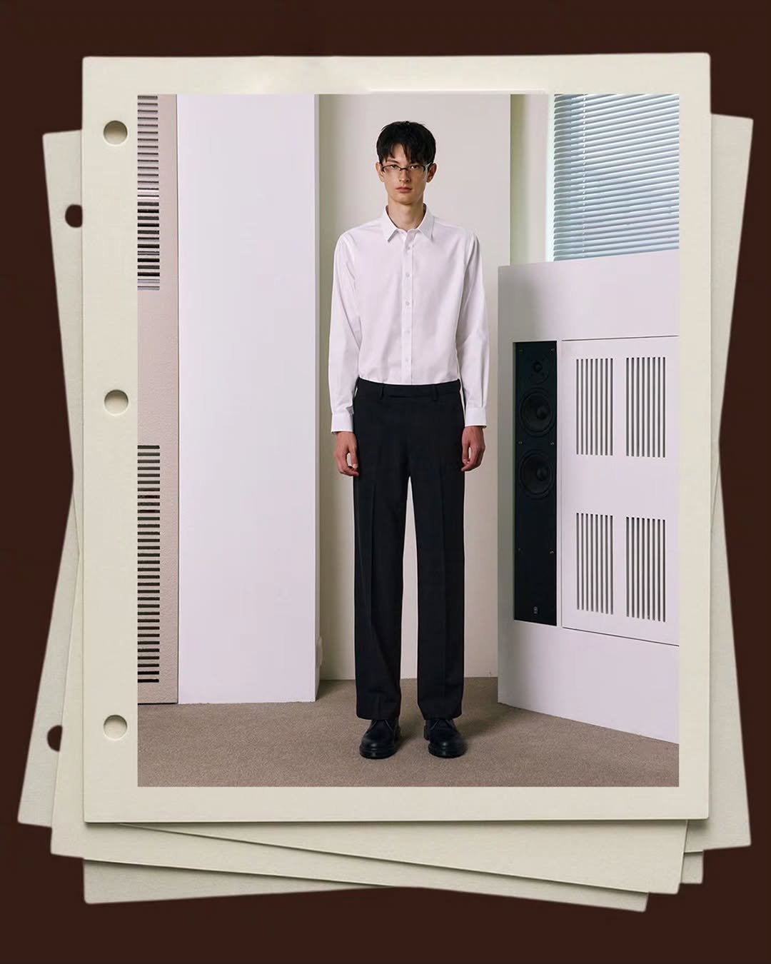 Photo by 컨셉원 concepts1one on September 30, 2025. May be an image of clothes hanger and text.