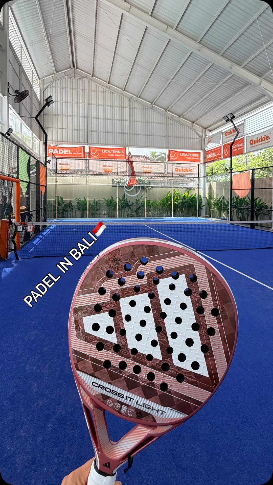 congpilates 게시물 이미지: 게임 갔는데 벽에 맞고 치는거 잘안되서
내일 당장 #빠델 레슨 1시간 결제...