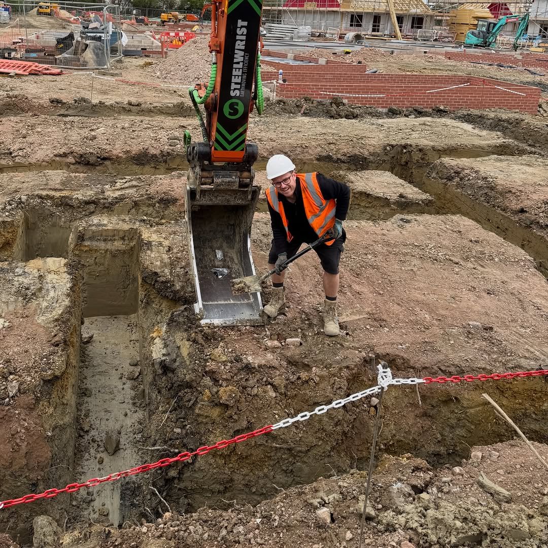 Photo by Conor Kelly on April 01, 2026. May be an image of crane, construction and text that says 'STEELWRIST STEELW'.