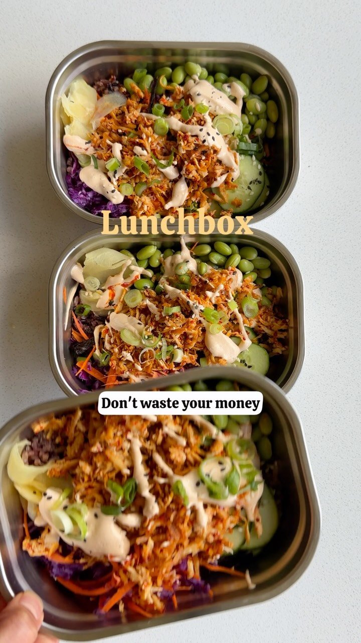 cookingforpeanuts 게시물 이미지: LUNCHBOX- High-Protein Sushi Bowls to go! Skip...