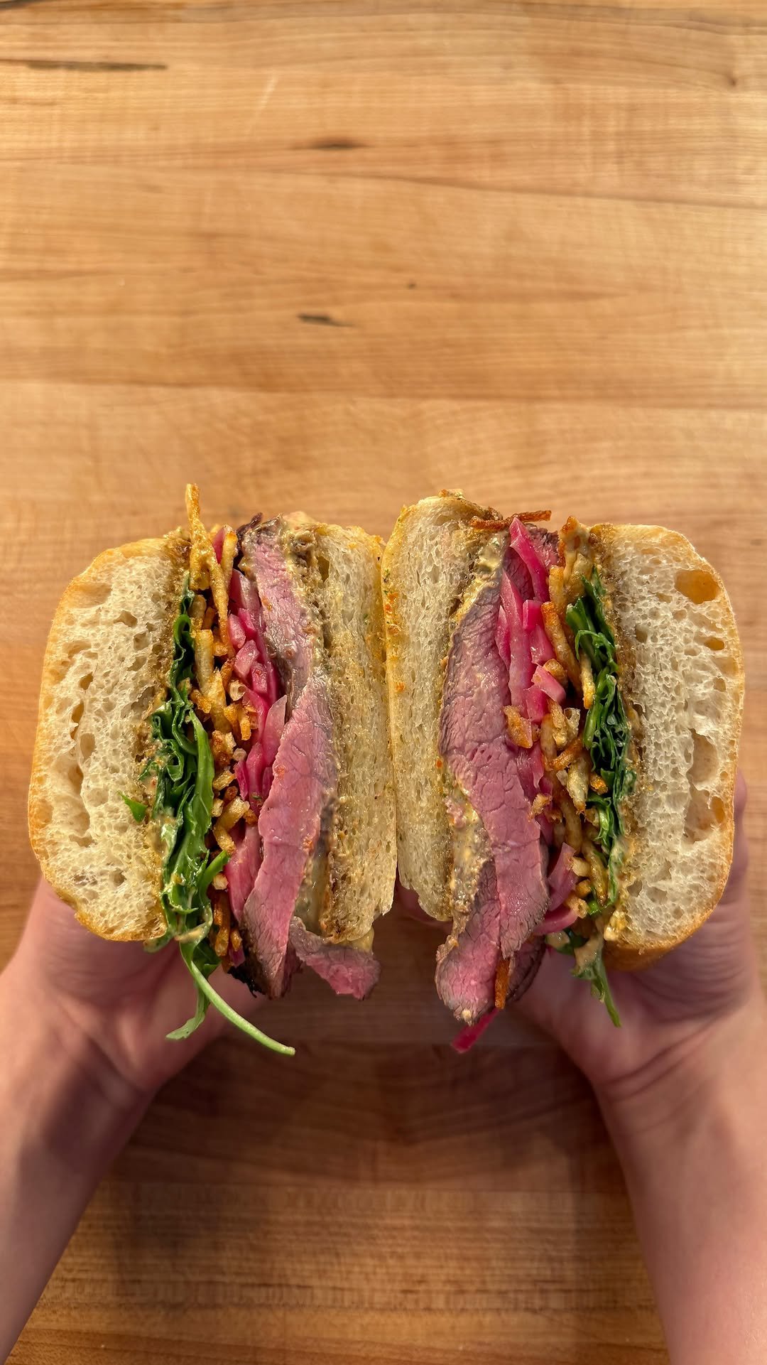 cookingwithkian 게시물 이미지: Steak Sandwich :)

Recipe on my YouTube!