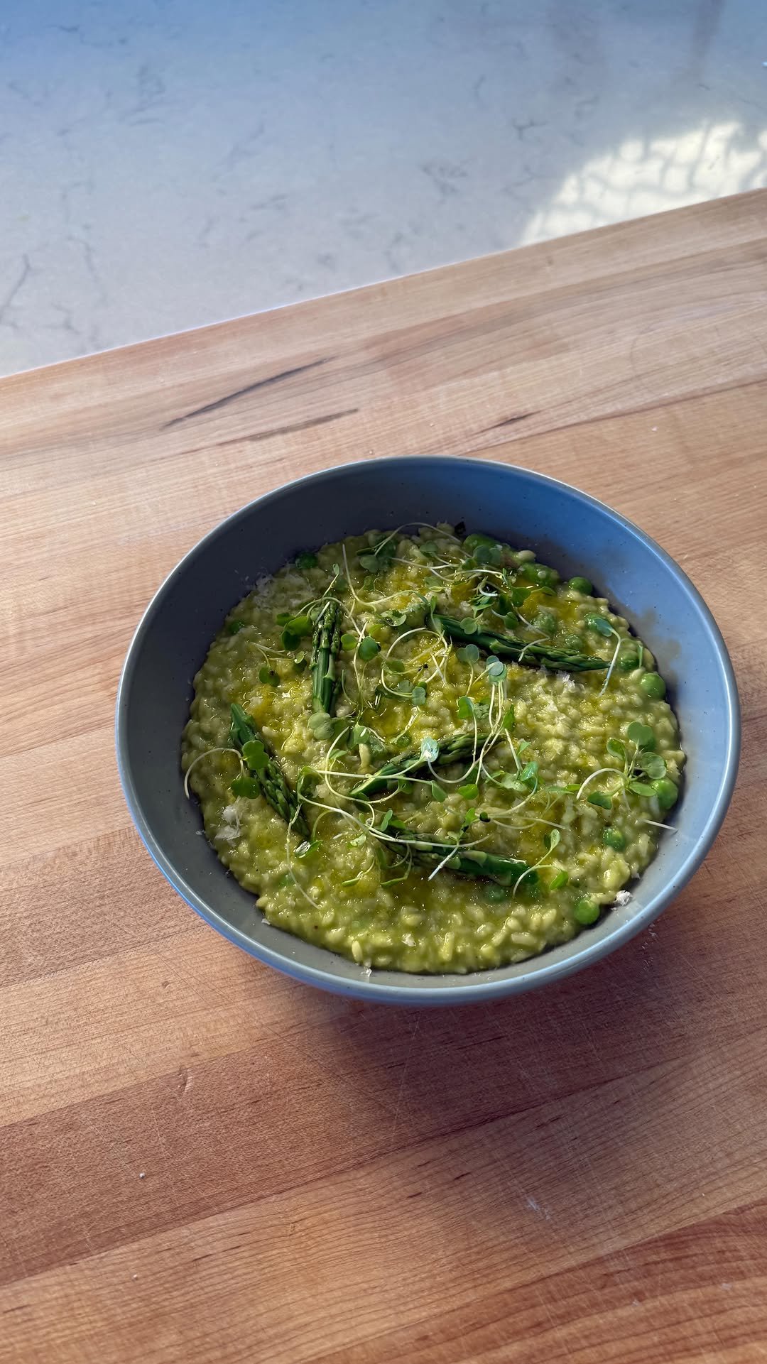 cookingwithkian 게시물 이미지: Spring Risotto:) Recipe in bio!