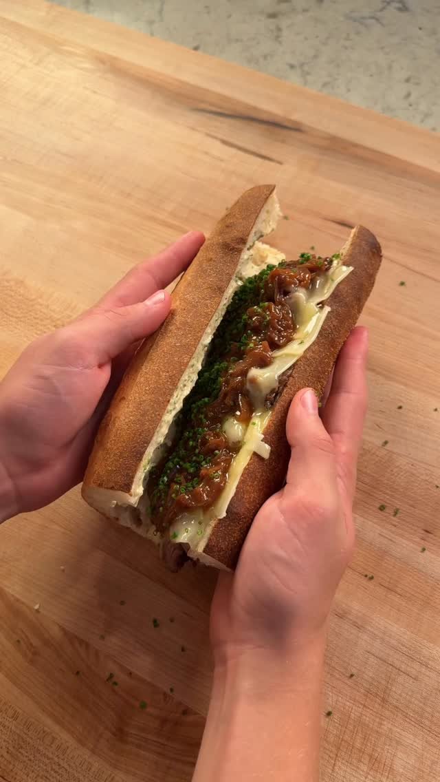 cookingwithkian 게시물 이미지: French dip :)