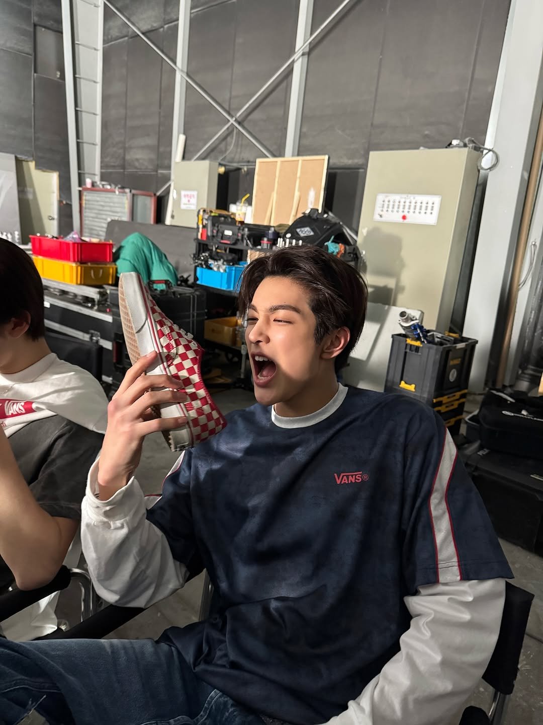 Photo by CORTIS on March 29, 2026. May be an image of skateboard, sneakers and text.