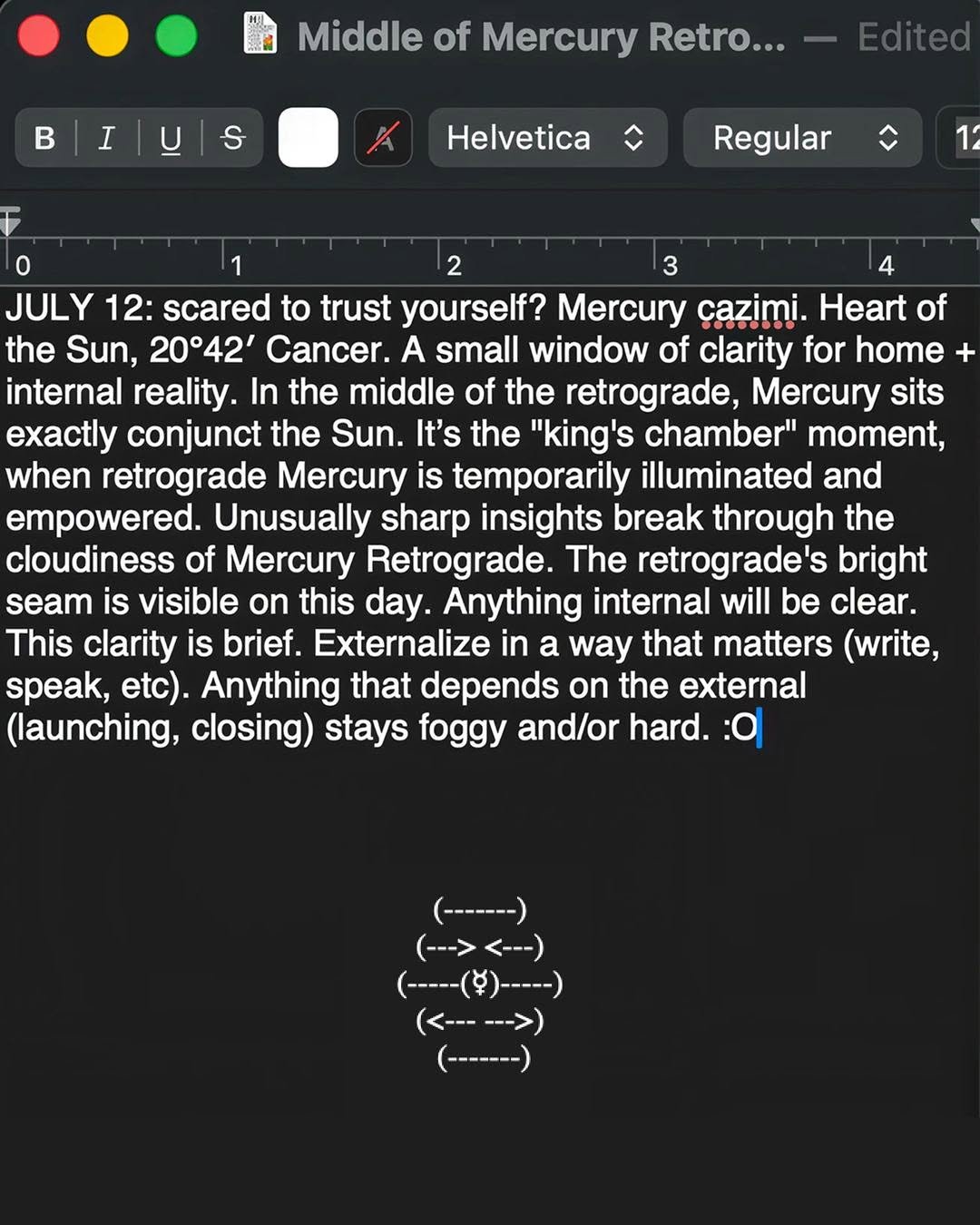 costarastrology 게시물 이미지: Take note this Sunday.