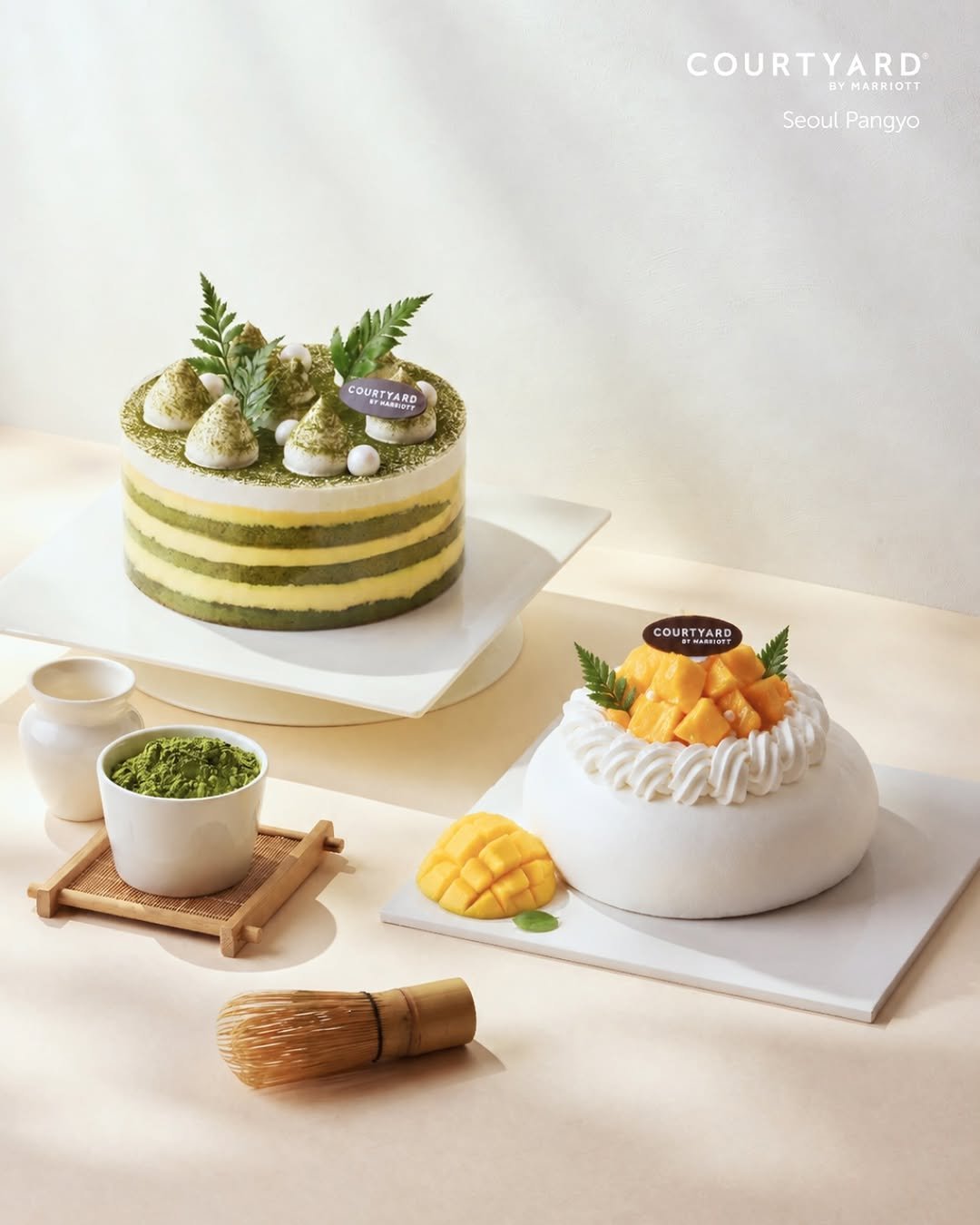 courtyardpangyo 게시물 이미지: MoMo Cake Selection💚💛

달콤한 매력을 담은 케이크 2종을...