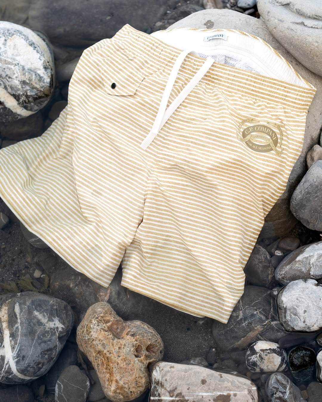 cpcompany 게시물 이미지: The new C.P. Company beachwear range captures...