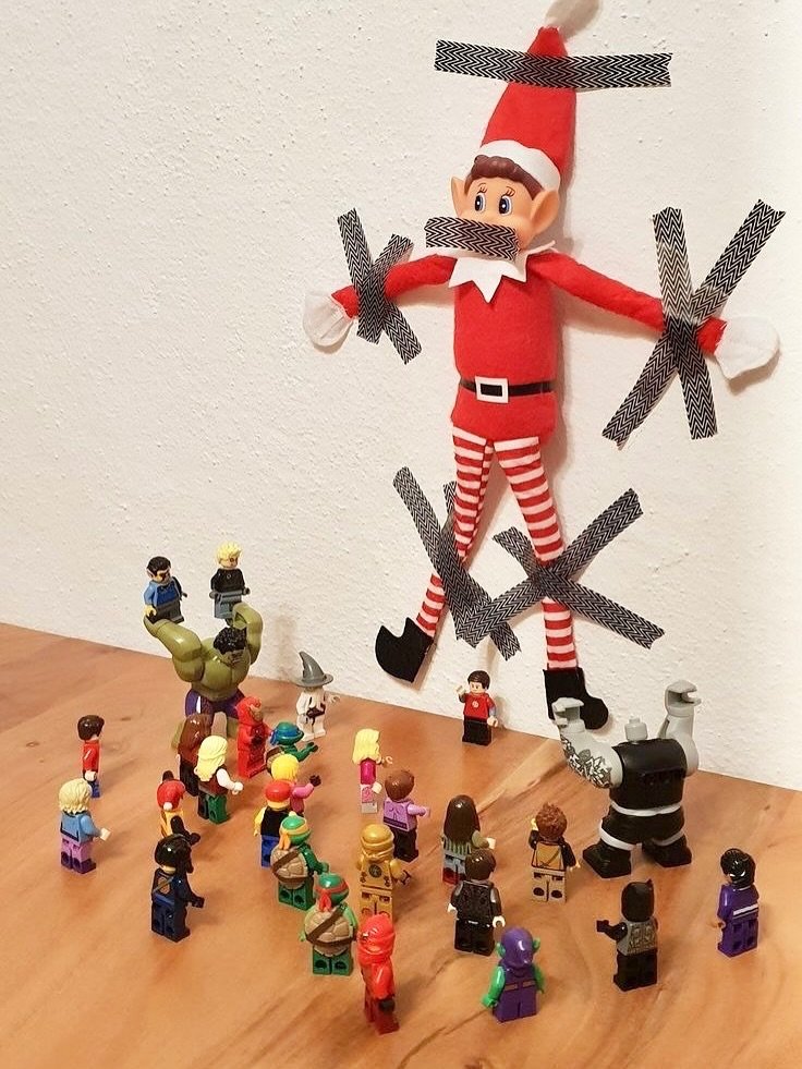 Photo by Stephanie & Katrina | Crafty Moms on November 13, 2025. May be an image of gingerbread cookie and toy.