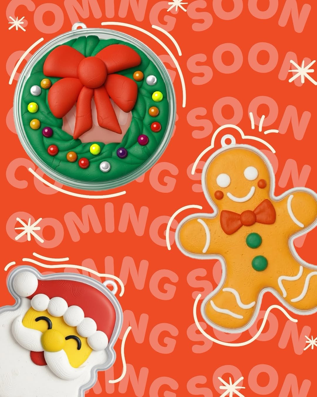 Photo shared by Stephanie & Katrina | Crafty Moms on November 22, 2025 tagging @move2playtoys. May be a doodle of cake, gingerbread cookie and text.