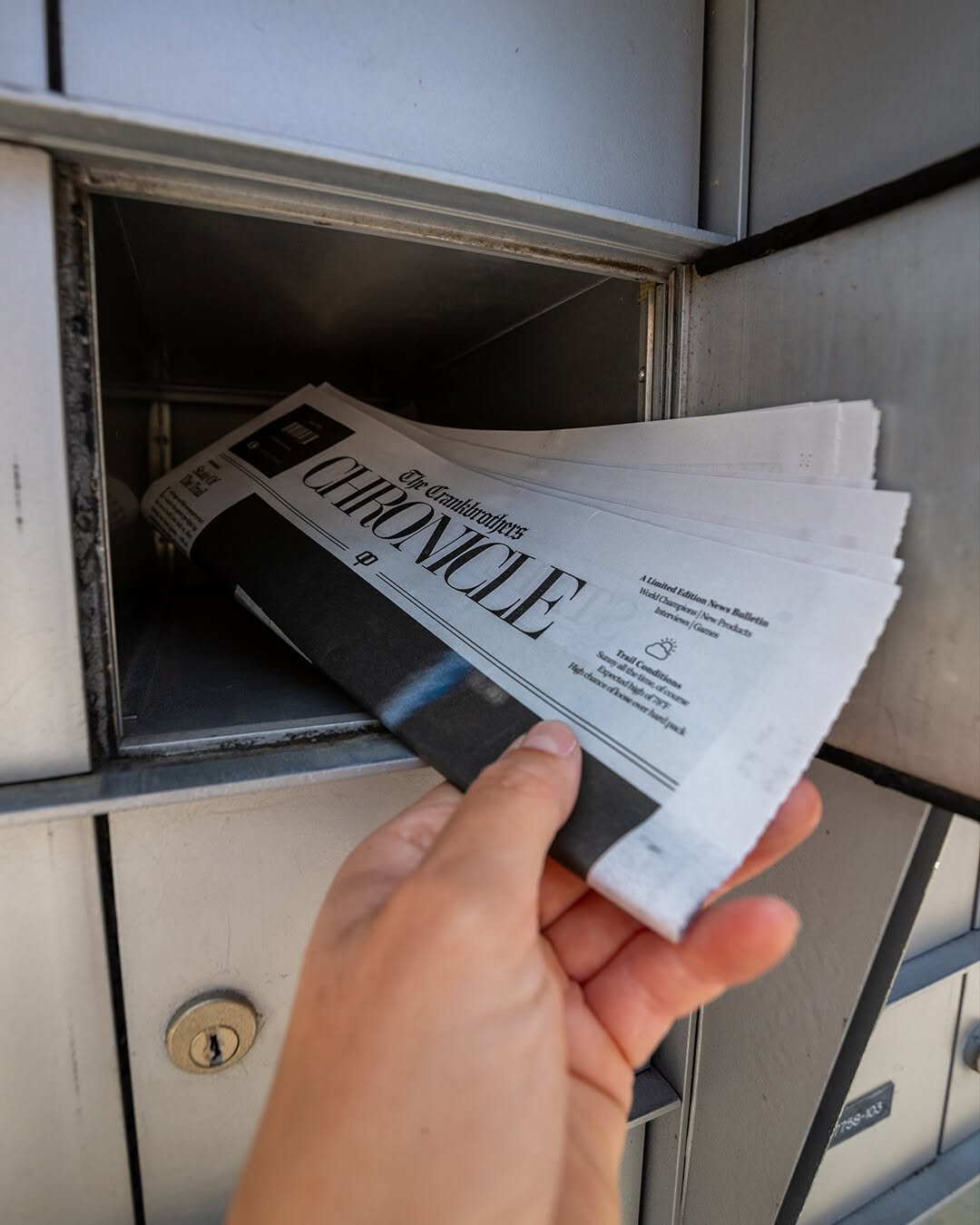 Photo by crankbrothers on April 19, 2026. May be an image of newspaper, magazine, newsstand and text.