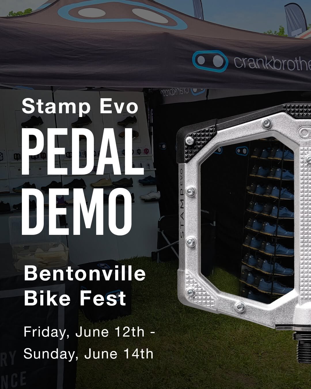crankbrothers 게시물 이미지: Heading to @bentonvillebikefest this weekend?...