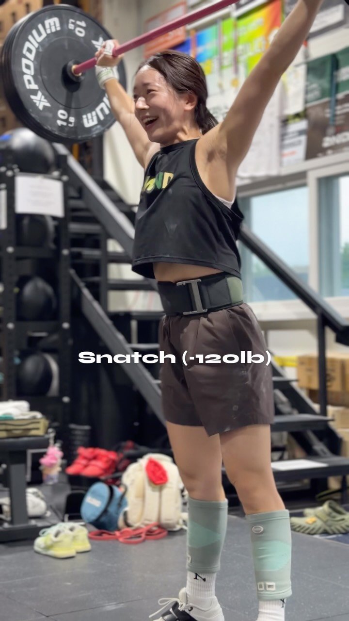 crossfit_ggumnamu 게시물 이미지: 오랜만에 고중량 스내치라
성공할 때마다 소리질러 야호...
