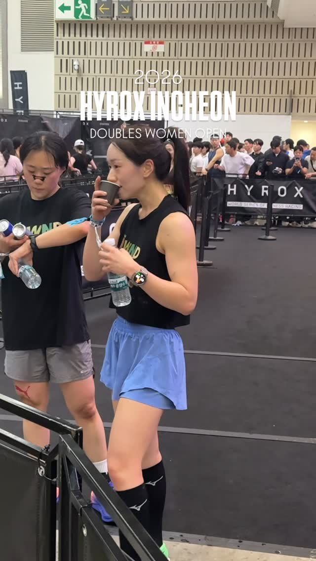 crossfit_ggumnamu 게시물 이미지: 하이록스 나가길 잘했죠? 😛

@yr_zzang 
나의 두번째 하이록스 파트너...
