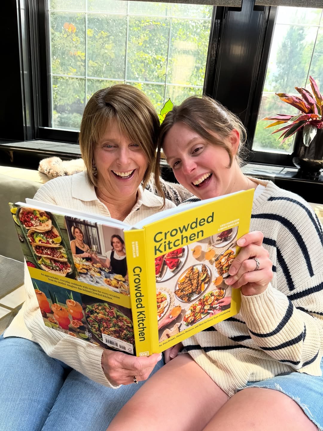 Photo by Lexi Harrison & Beth Sinclair on September 08, 2025. May be an image of smiling, book, magazine and apron.