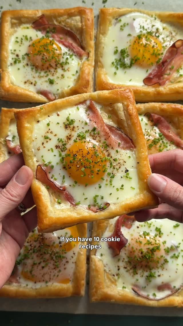crowded_kitchen 게시물 이미지: Puff Pastry Croque Madame for Day 22 of our...