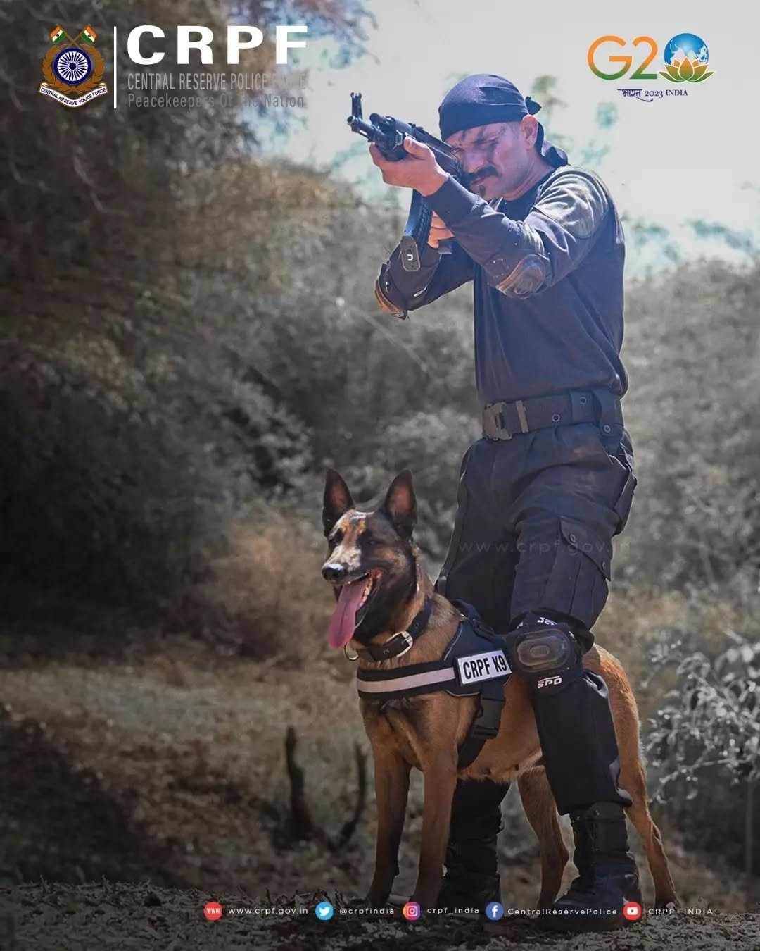 Photo by 🇮🇳 CRPF 🇮🇳 on April 10, 2023.