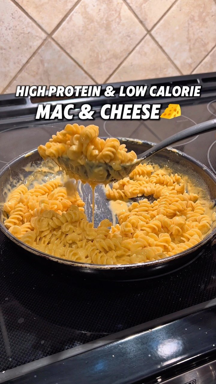csbruce.fit 게시물 이미지: High-protein, low-calorie mac & cheese made...