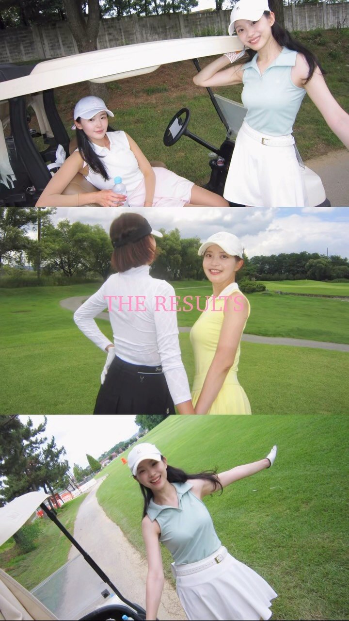 cutehyon_ 게시물 이미지: Girls who golf 🌴⛳️
@fairliar_official

#골프...