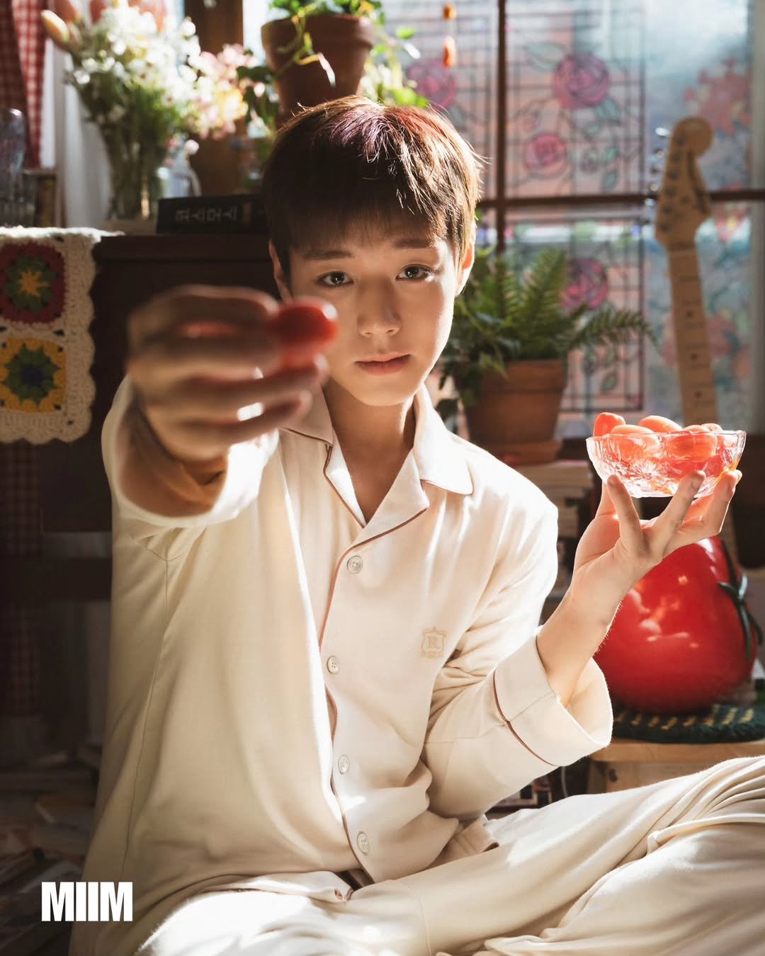 Photo shared by 밈 (MIIM) on April 20, 2026 tagging @0529.jihoon.ig, and @cy___jo. May be an image of one or more people, bangs and text that says 'MIIM'.