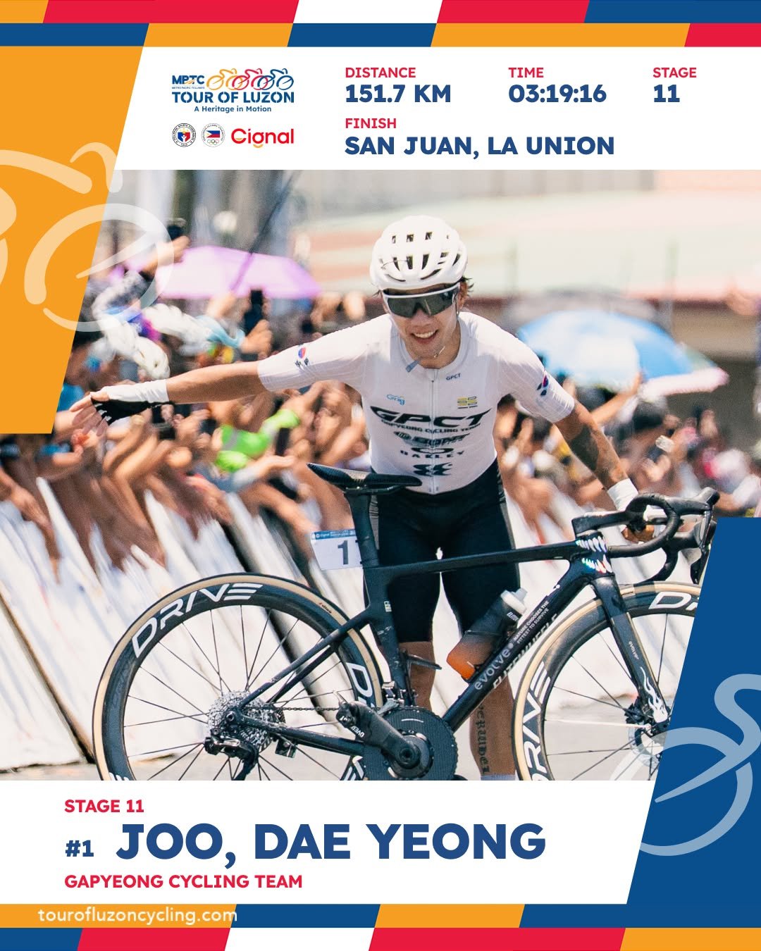 cyclist_joo 게시물 이미지: RESULTS ARE IN:

Stage 1️⃣1️⃣ Winner is #1...