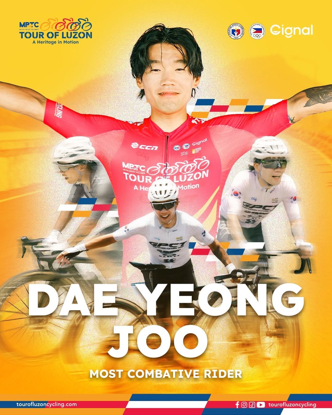 cyclist_joo 게시물 이미지: Most Combative Rider of the MPTC Tour of Luzon...