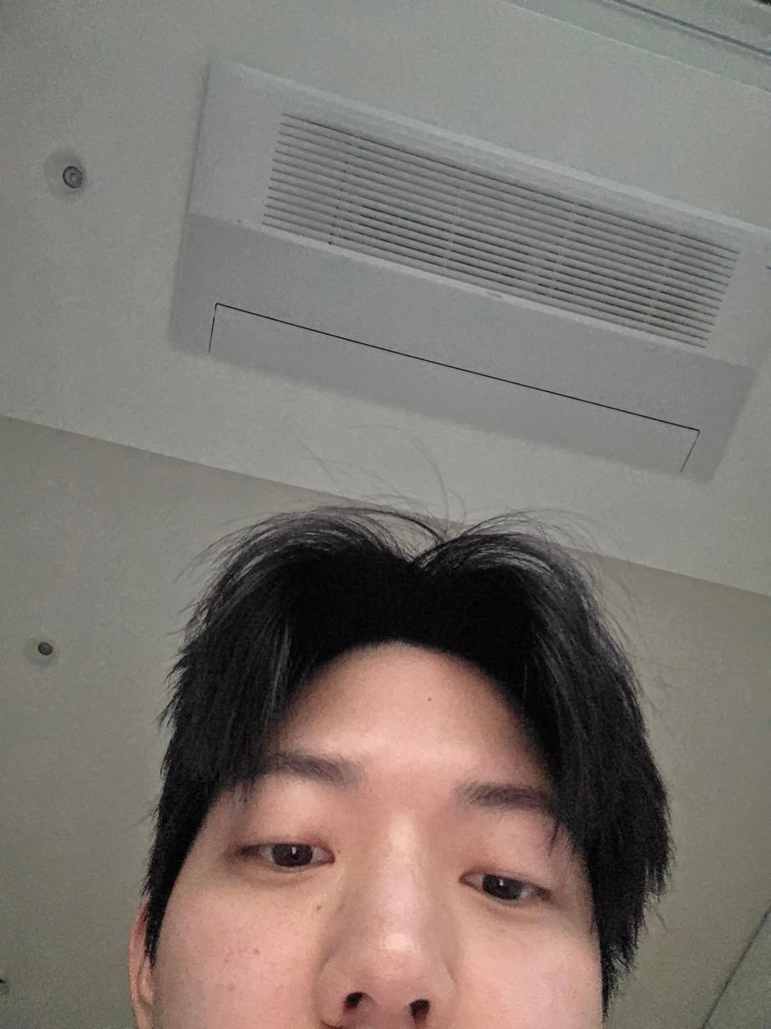 Photo by DAY6_drummer on April 01, 2026. May be a selfie of one or more people, hair and text.