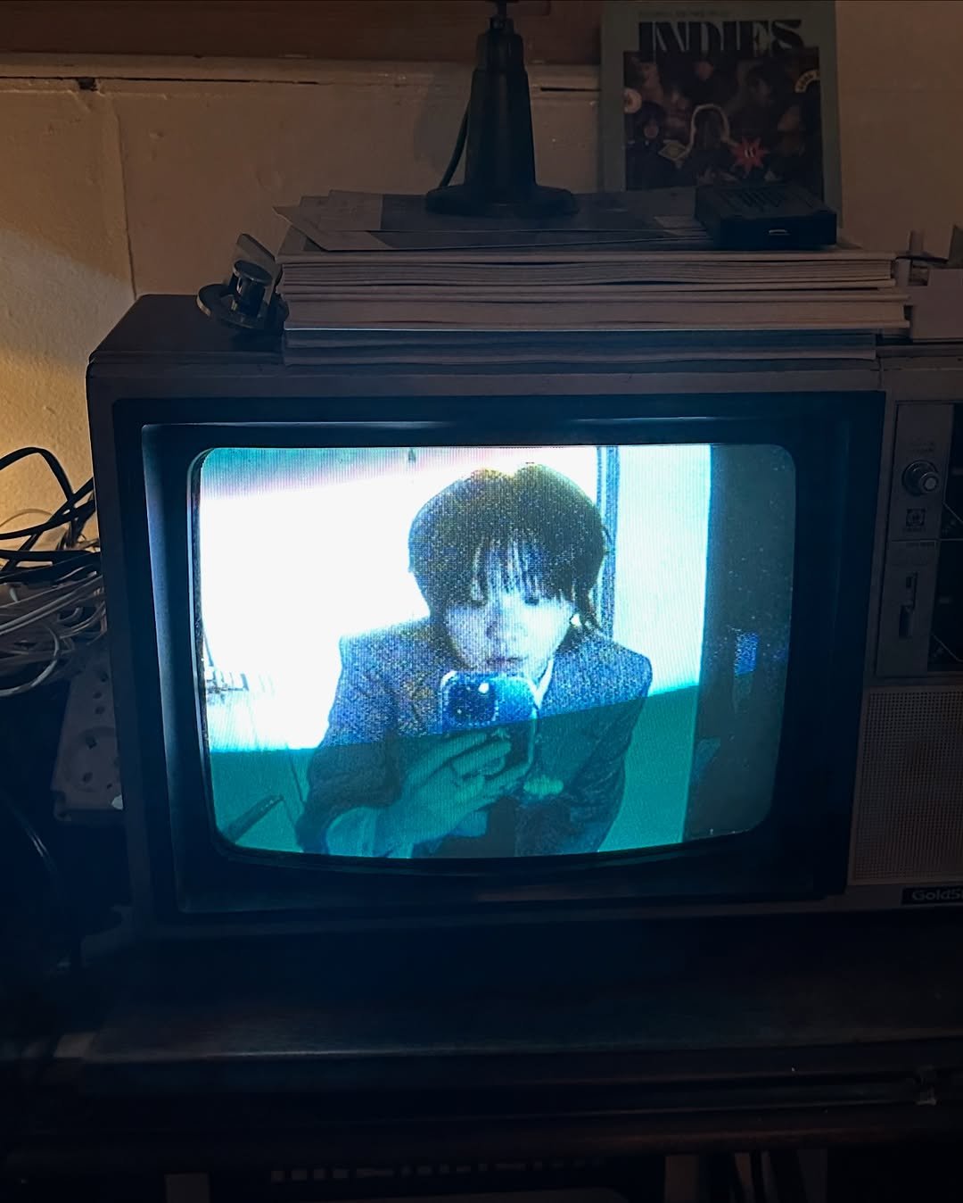 Photo by KIM DA MI on June 06, 2025. May be an image of 1 person and television.