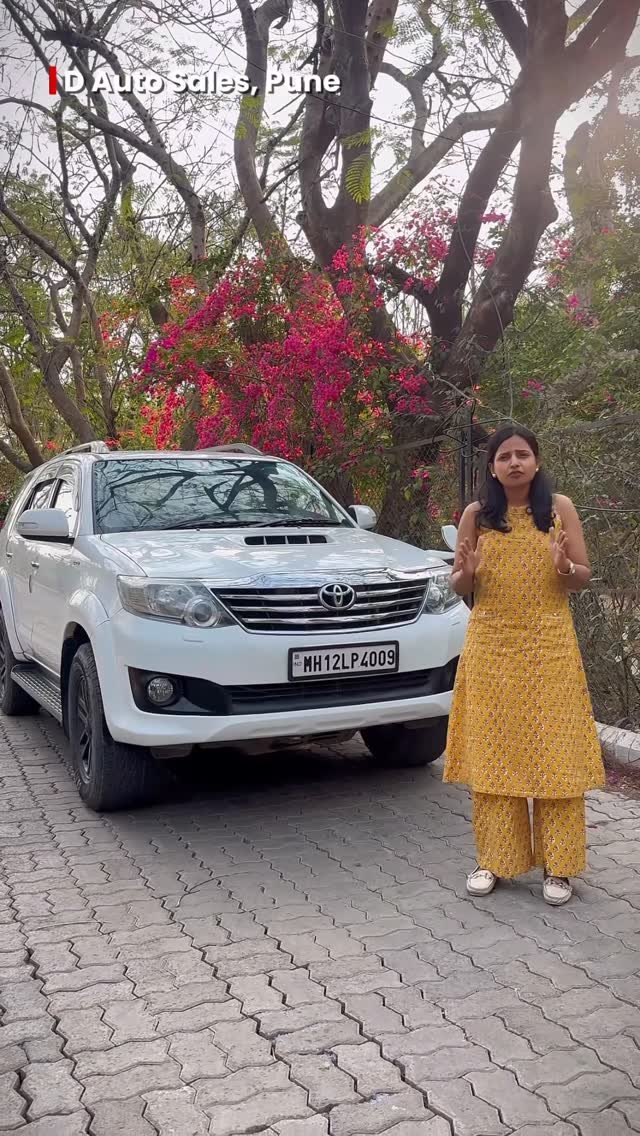 d_auto_sales_pune 게시물 이미지: मग काय आहे या कारमध्ये? 🤔

Toyota Fortuner 3.0...