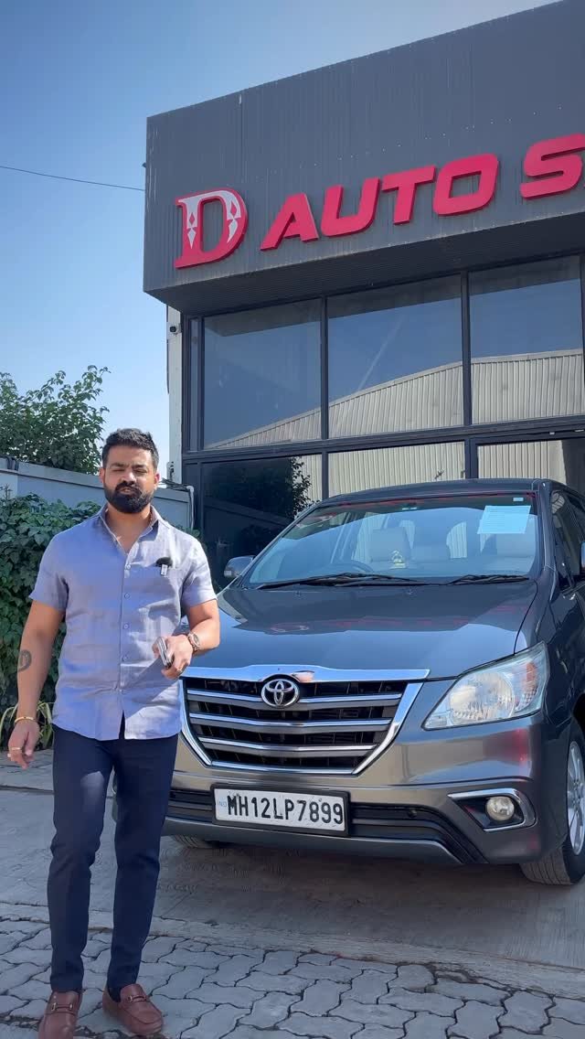d_auto_sales_pune 게시물 이미지: ✅ Sold ✅ Toyota Innova 2.5 V top model 2014...