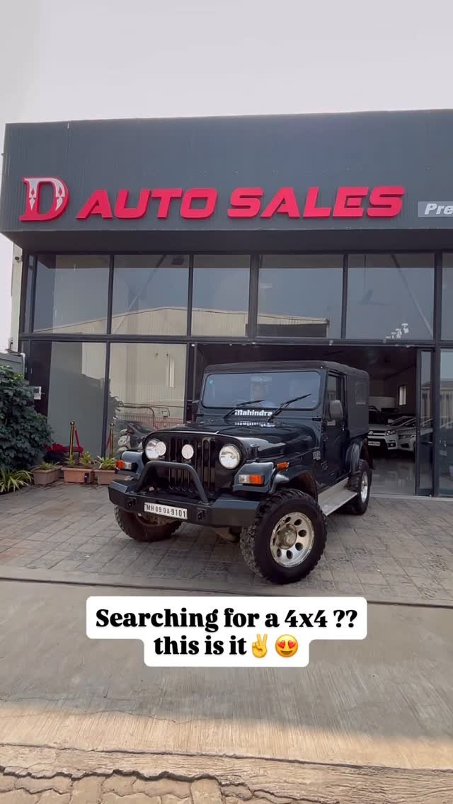 d_auto_sales_pune 게시물 이미지: Not for everyone. Only for the bold… Mahindra...