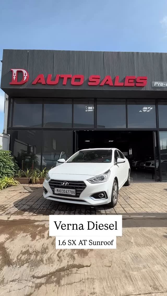 d_auto_sales_pune 게시물 이미지: Hyundai Verna diesel 1.6 SX AT with...